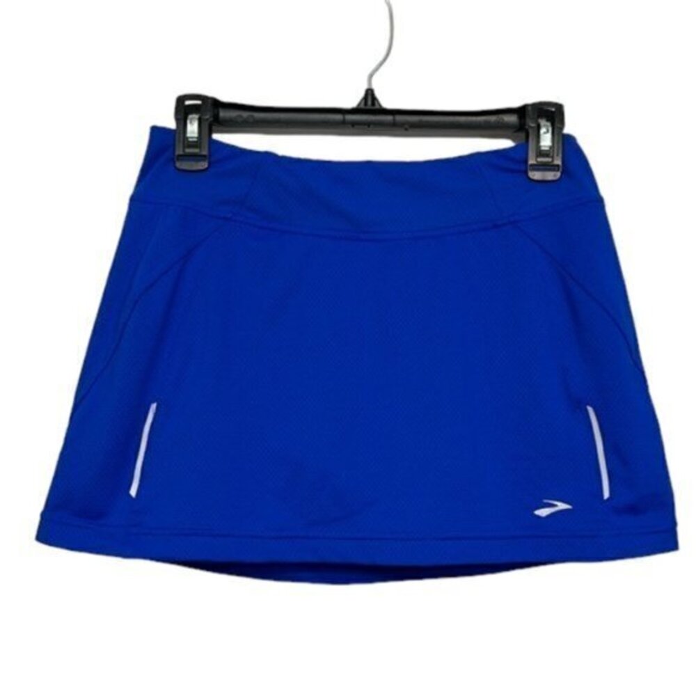 BROOKE Blue & Green Skort Running Tennis Golf GYM Size Small EUC #6576